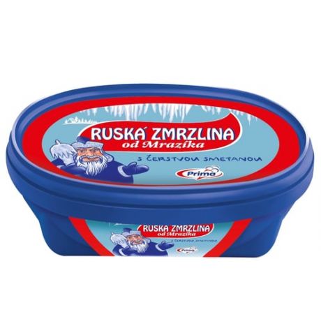 Ruská zmrzlina od Mrázika 850ml: