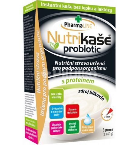 Nutrikaše probiotic s proteínom 3x60g