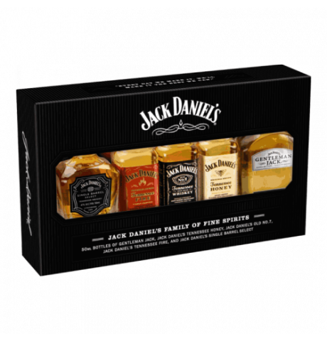 Jack Daniels Family 5x0,05l 39%: