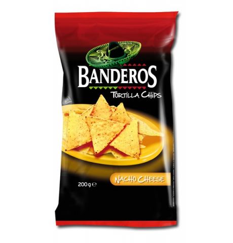 Tortila Banderos cheese 200g: