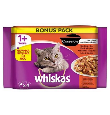 Whiskas kapsička mačka 4x85g