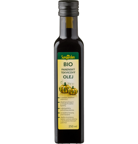 Sungarden bio panenský tekvicový olej 250ml