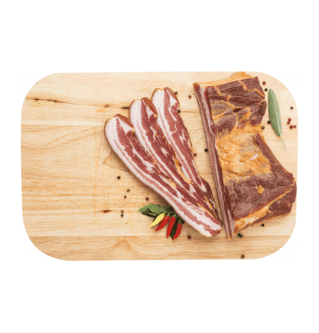 Žitnoostrovská slanina bacon:Istermeat