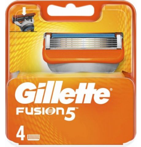 Gillette Fusion 5 Náhradné holiace hlavice (KS)
