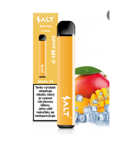 E-cigareta salt ice mango: