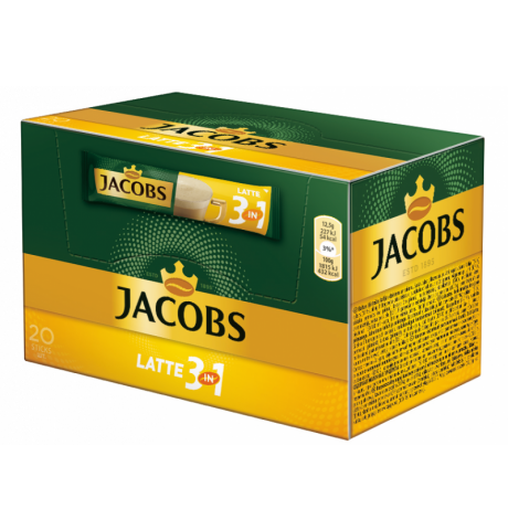 JACOBS LATTE 3V1 250g       &&  #