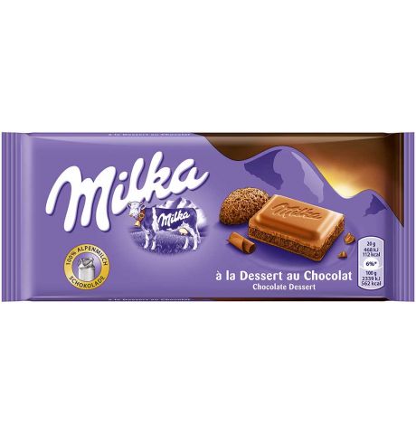 Milka á la dessert chocolat 100g: