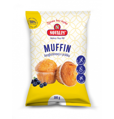 Muffin bezgluténový v prášku