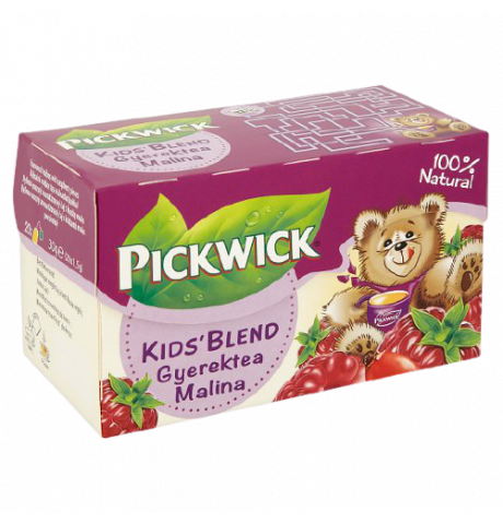 Pickwick detský čaj s príchuťou maliny 30g