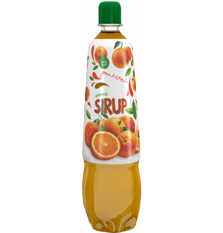 Frupper sirup pomaranč 0,7l