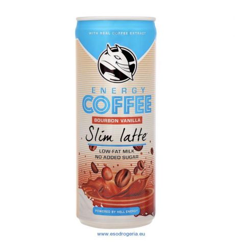 Káva Hell Energy Coffee Slim Latte 250ml
