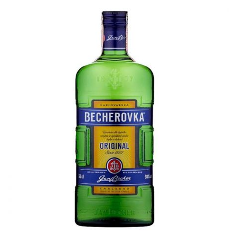 Becherovka Original Bylinný likér 0,5 l