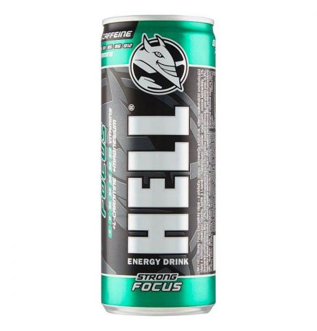 Hell Strong Focus energetický nápoj 250 ml