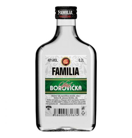 Familia Spiš Borovička 40% 0,2 l