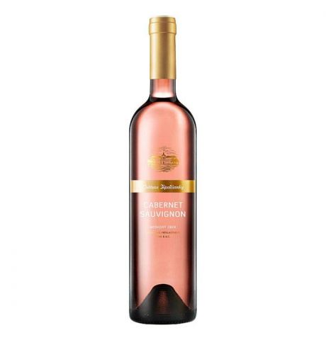 Château Topoľčianky Cabernet Sauvignon neskorý zber akostné odrodové víno ružové polosladké 0,75 l