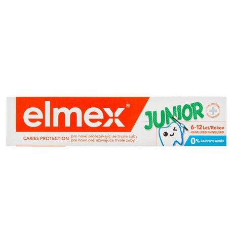 elmex Caries Protection Junior zubná pasta s amínfluoridom 75 ml