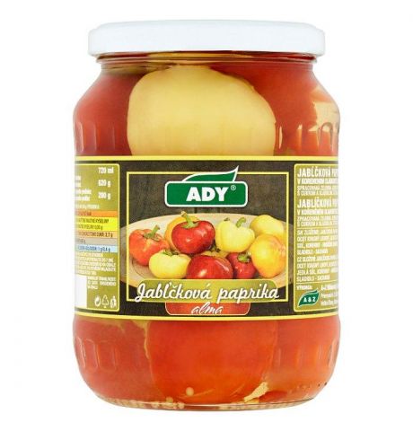Ady Jabĺčková paprika alma 620g