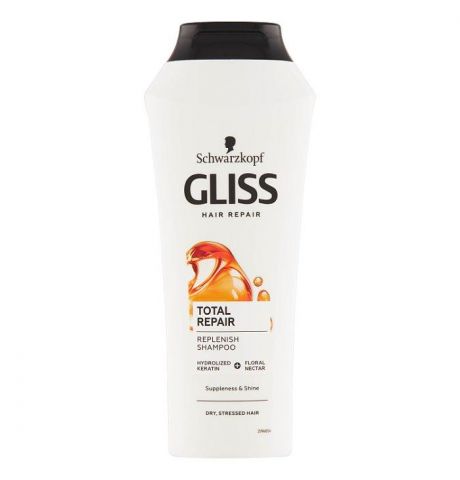 Gliss ošetrujúci šampón Total Repair pre suché vlasy 250 ml