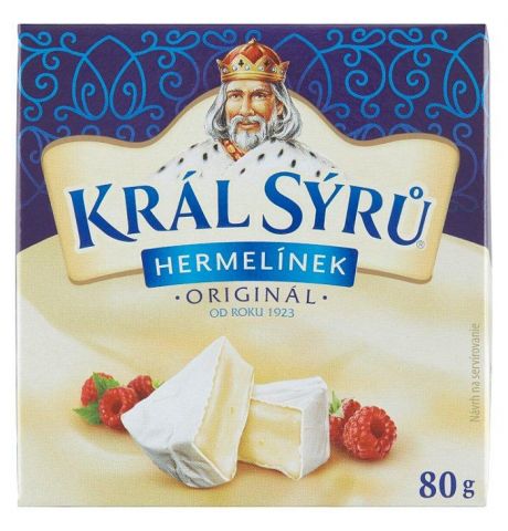 Král Sýrů Hermelínek originál 80 g