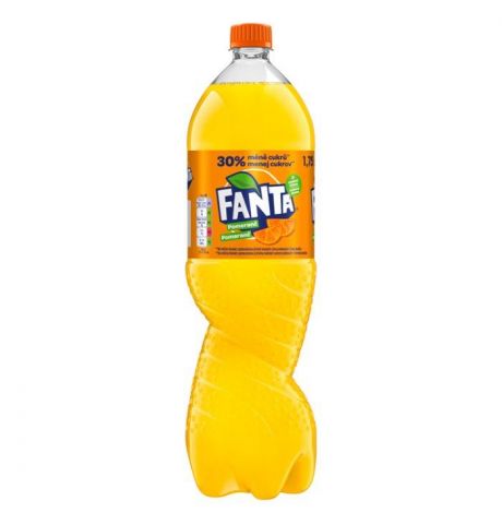 Fanta, pomarančová limonáda, 1,75 l