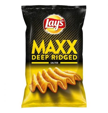 Lay's Maxx Vyprážané zemiakové lupienky slané 130 g
