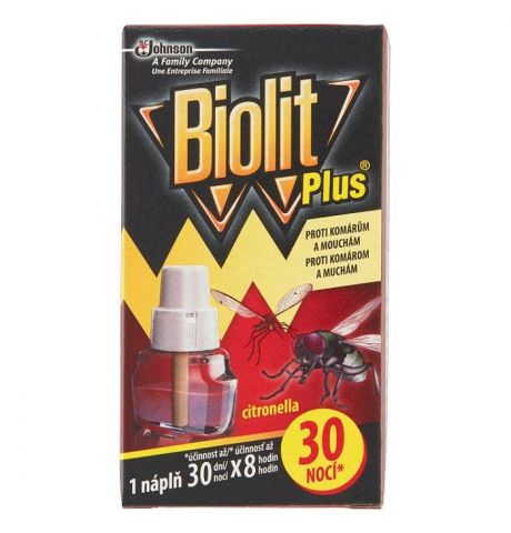 Biolit Plus Náplň do elektrického odparovača s vôňou citronelly 31 ml