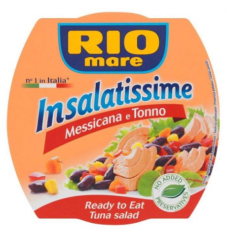 Rio Mare Insalatissime Hotový pokrm zo zeleniny a tuniaka 160 g