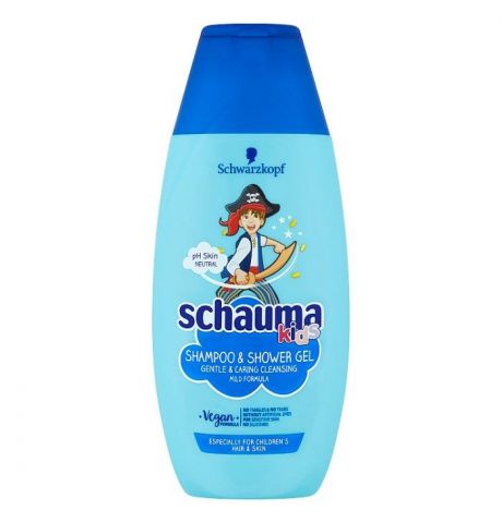 Schauma šampón a sprchovací gél Kids 250 ml