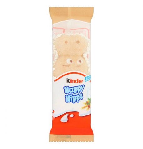 Kinder Happy Hippo oblátka s mliečnou a lieskovcovou náplňou 20,7 g