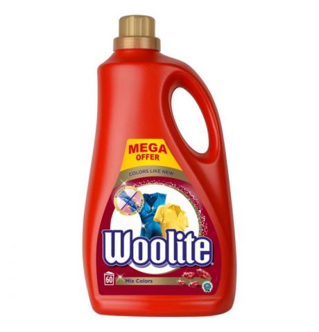 Woolite Mix Colors tekutý prací prípravok 60 praní 3,6 l
