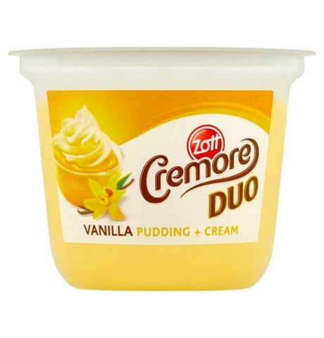 Zott Cremore Duo mliečny vanilkový dezert so šľahačkou 190 g