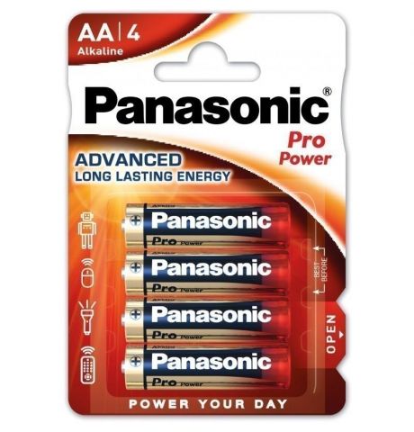 Batérie Panasonic AA Pro Power 4ks
