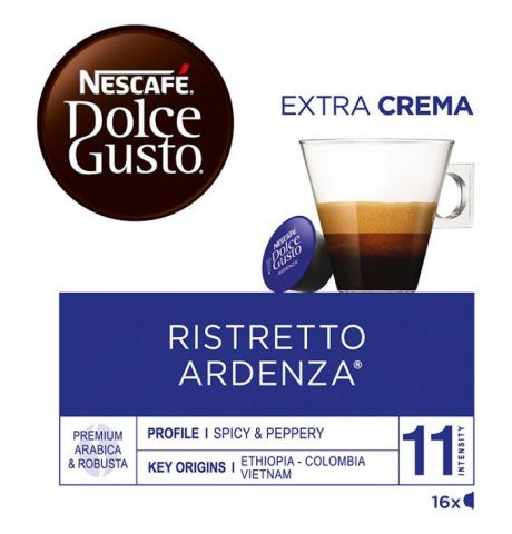 NESCAFÉ Dolce Gusto Ristretto Ardenza - káva v kapsulách - 16 kapsúl v balení