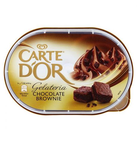 Carte d'Or Gelateria Chocolate Brownie 900 ml