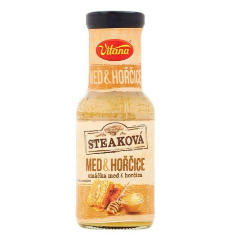 Vitana Steaková omáčka med & horčica 250 ml