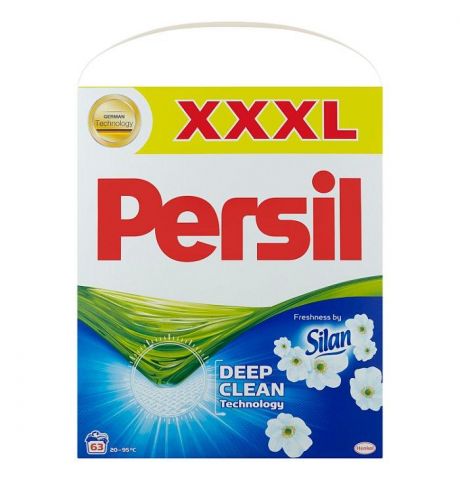 Persil prací prášok Deep Clean Freshness by Silan Box 63 praní 4,095 kg