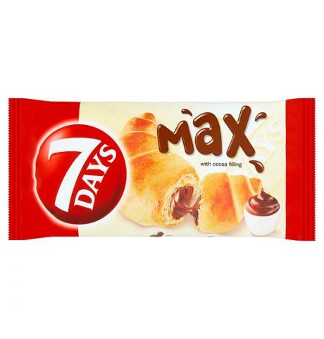 7 Days Max Croissant s kakaovou náplňou 80 g