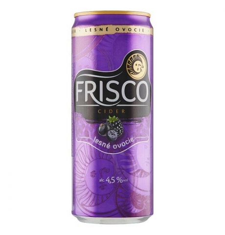 Frisco Cider lesné ovocie 330 ml