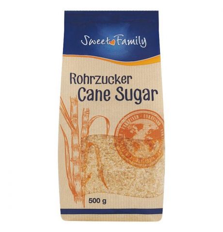 Sweet Family Trstinový cukor nerafinovaný 500 g