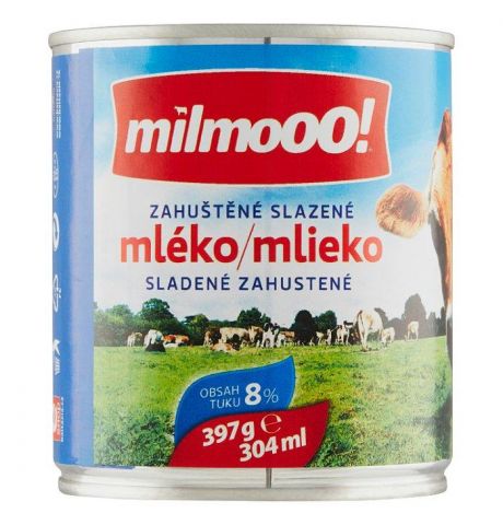 Milmooo! Zahustené sladené mlieko plnotučné 397 g
