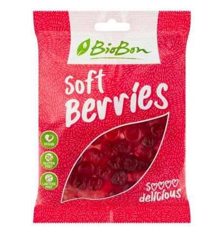 BioBon Soft Berries želé s ovocnou príchuťou 100 g