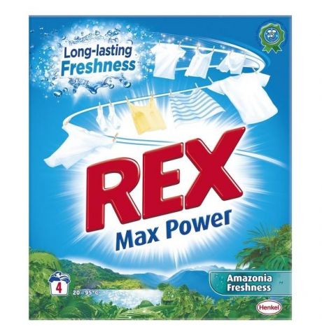 Prací Prášok Rex Max Power Amazónia 4PD 260g
