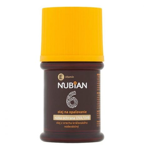 Nubian Olej na opaľovanie SPF 6 60 ml