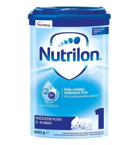 Nutrilon 1 počiatočné dojčenské mlieko 0-6 m 800 g