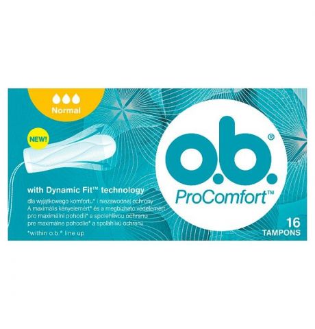 O.B.® ProComfort Tampóny Normal 16 ks