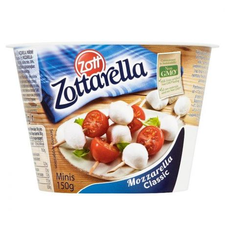 Zott Zottarella Minis Mozzarella Classic 150 g