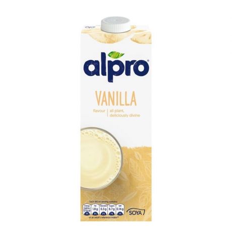 Vanilkový sójový nápoj 1l Alpro
