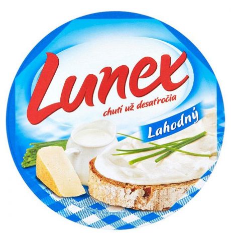 Lunex Lahodný tavený syr 8 ks 140 g