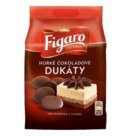 Figaro horké čokoládové dukáty na pečenie 110 g