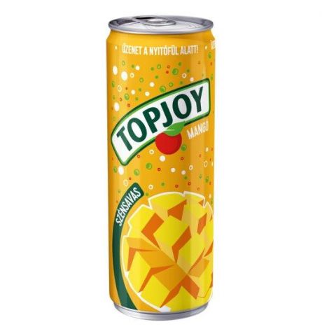 TopJoy sýtený nápoj s príchuťou manga 330ml